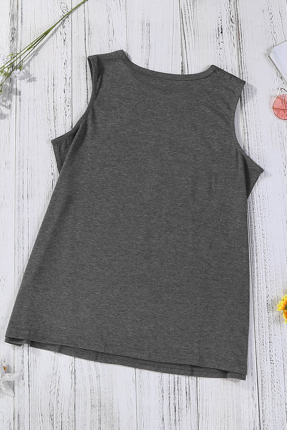 Honeybee Mumford's GOOD VIBES Round Neck Tank