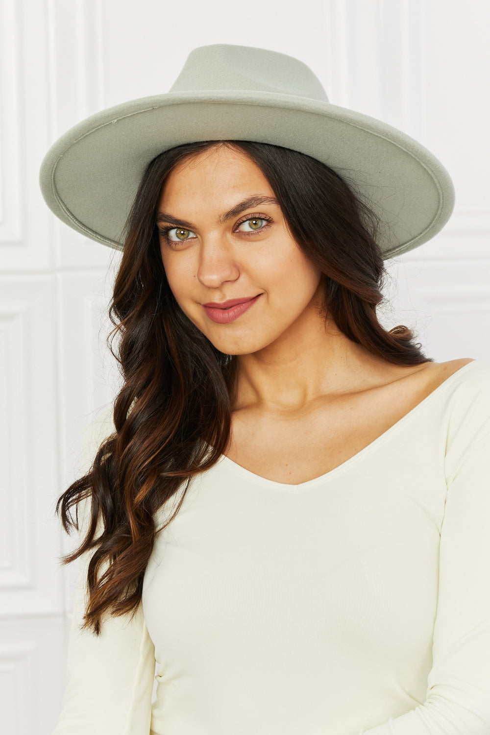 Honeybee Mumford's Keep Your Promise Fedora Hat in Mint