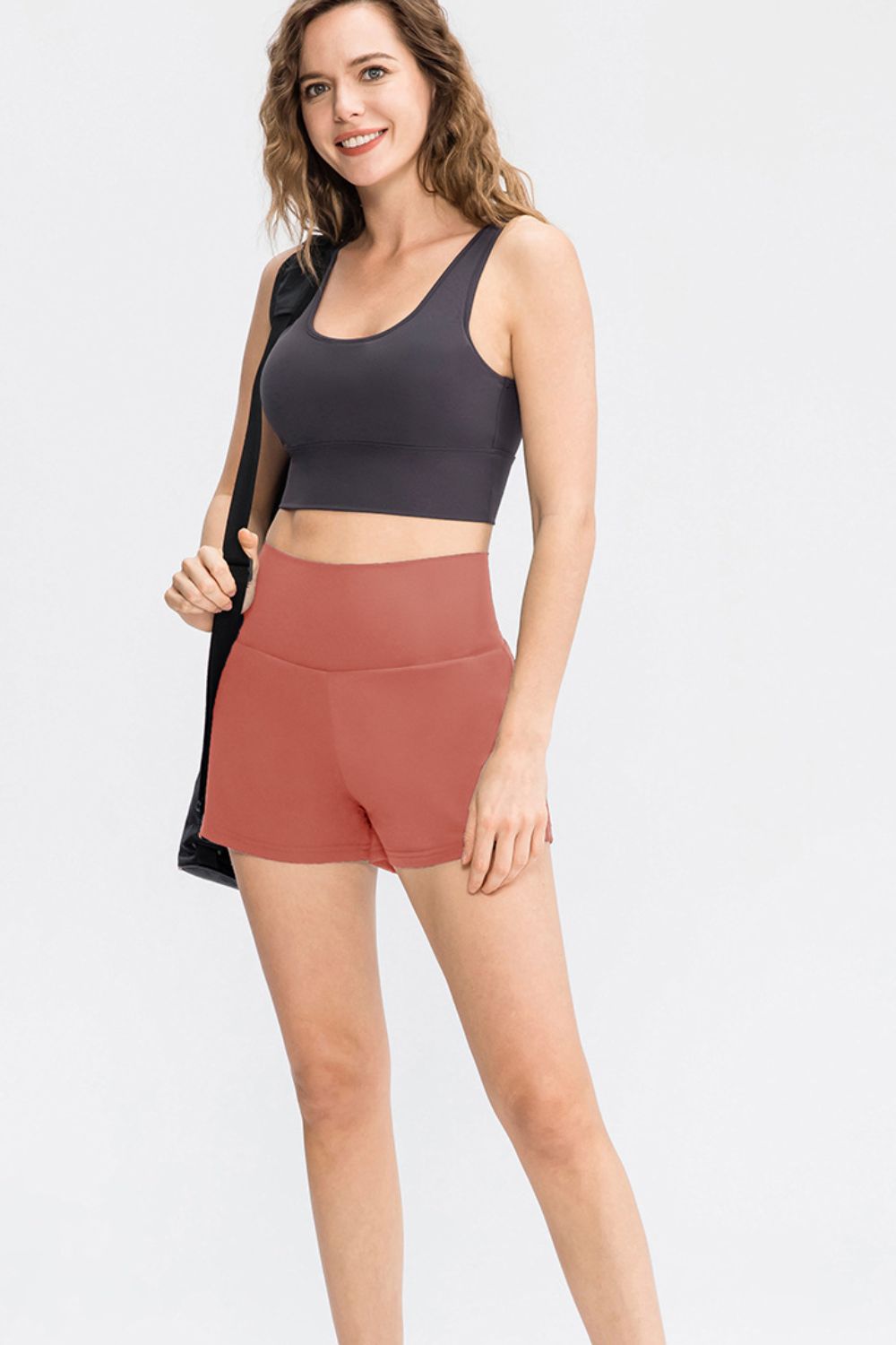 Honeybee Mumford's Wide Waistband Sports Shorts with Pockets