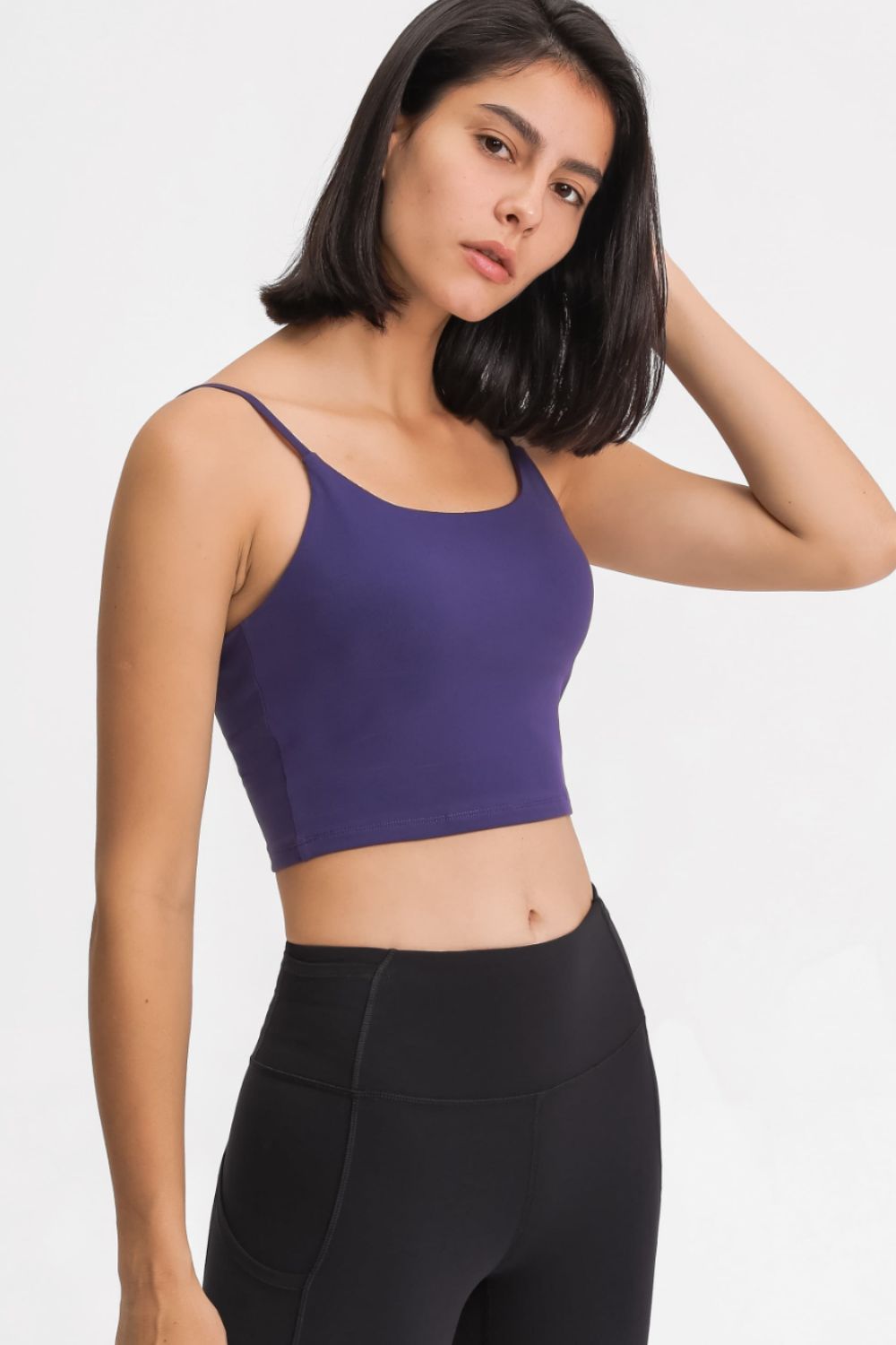 Honeybee Mumford's Feel Like Skin Scoop Neck Sports Cami