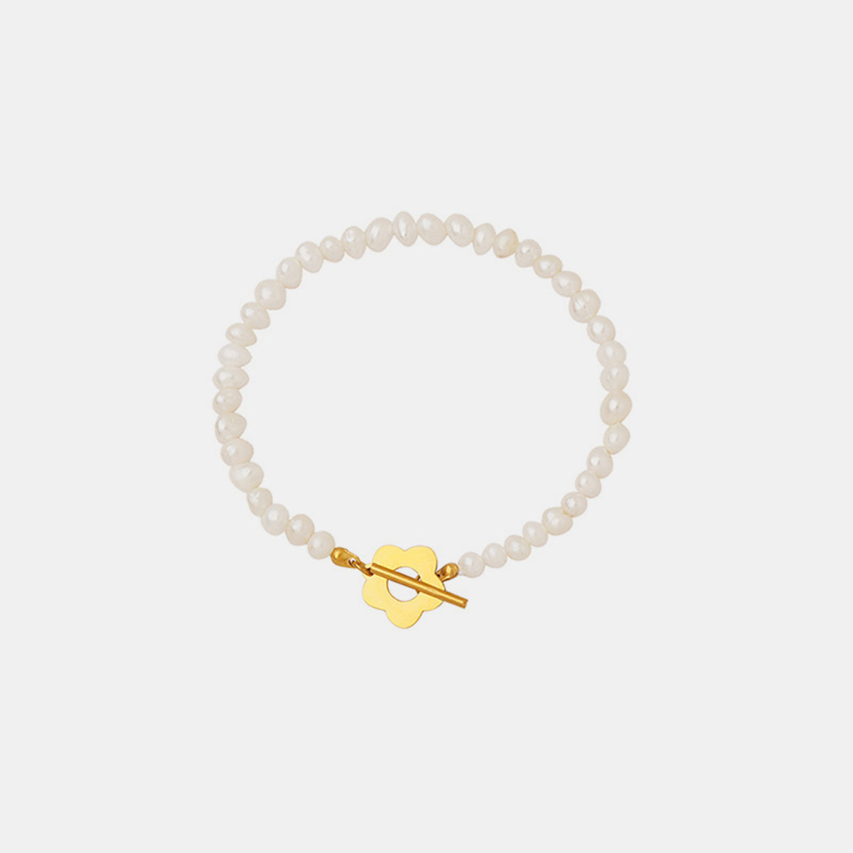 honeybee Mumford's Pearl Flower Bracelet