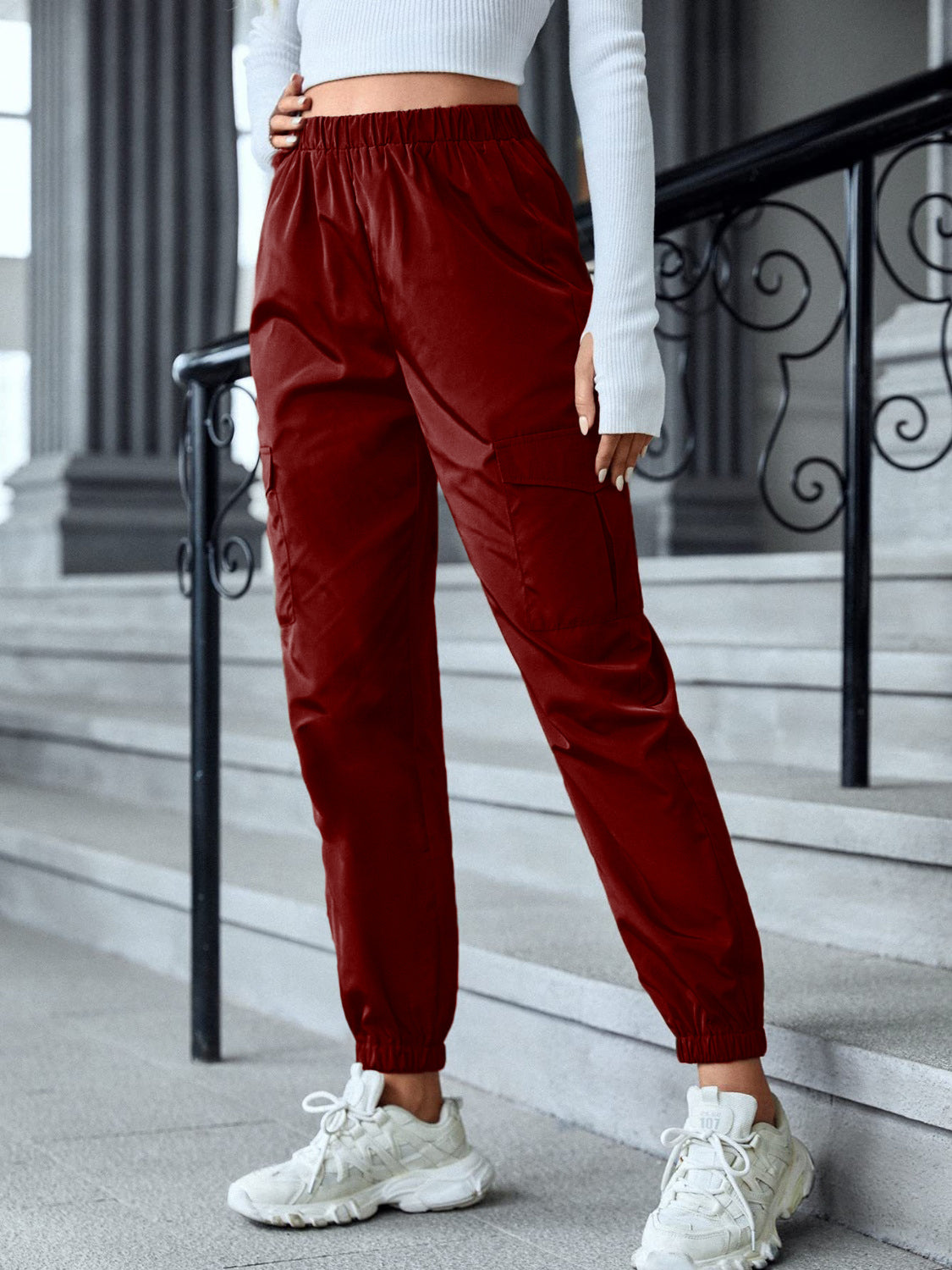 Honeybee Mumford's High Waist Joggers with Pockets