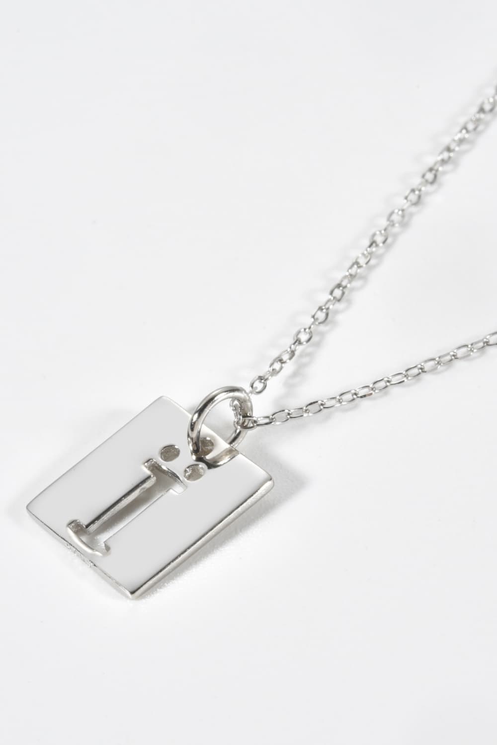 Honeybee Mumford's Cutout Rectangle Pendant Necklace