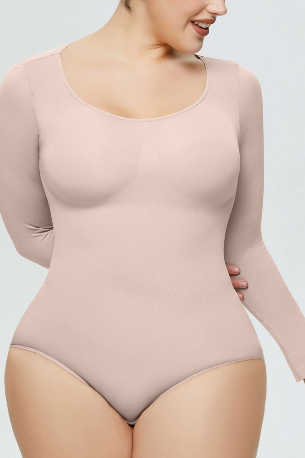 Honeybee Mumford's Long Sleeve Shaping Bodysuit