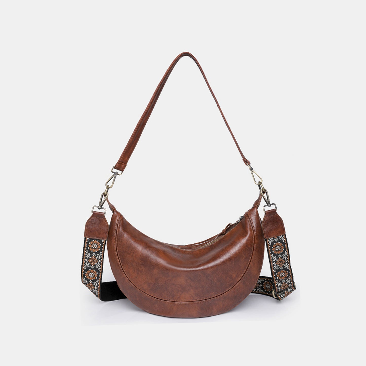 Honeybee Mumford's Leather Crossbody Bag