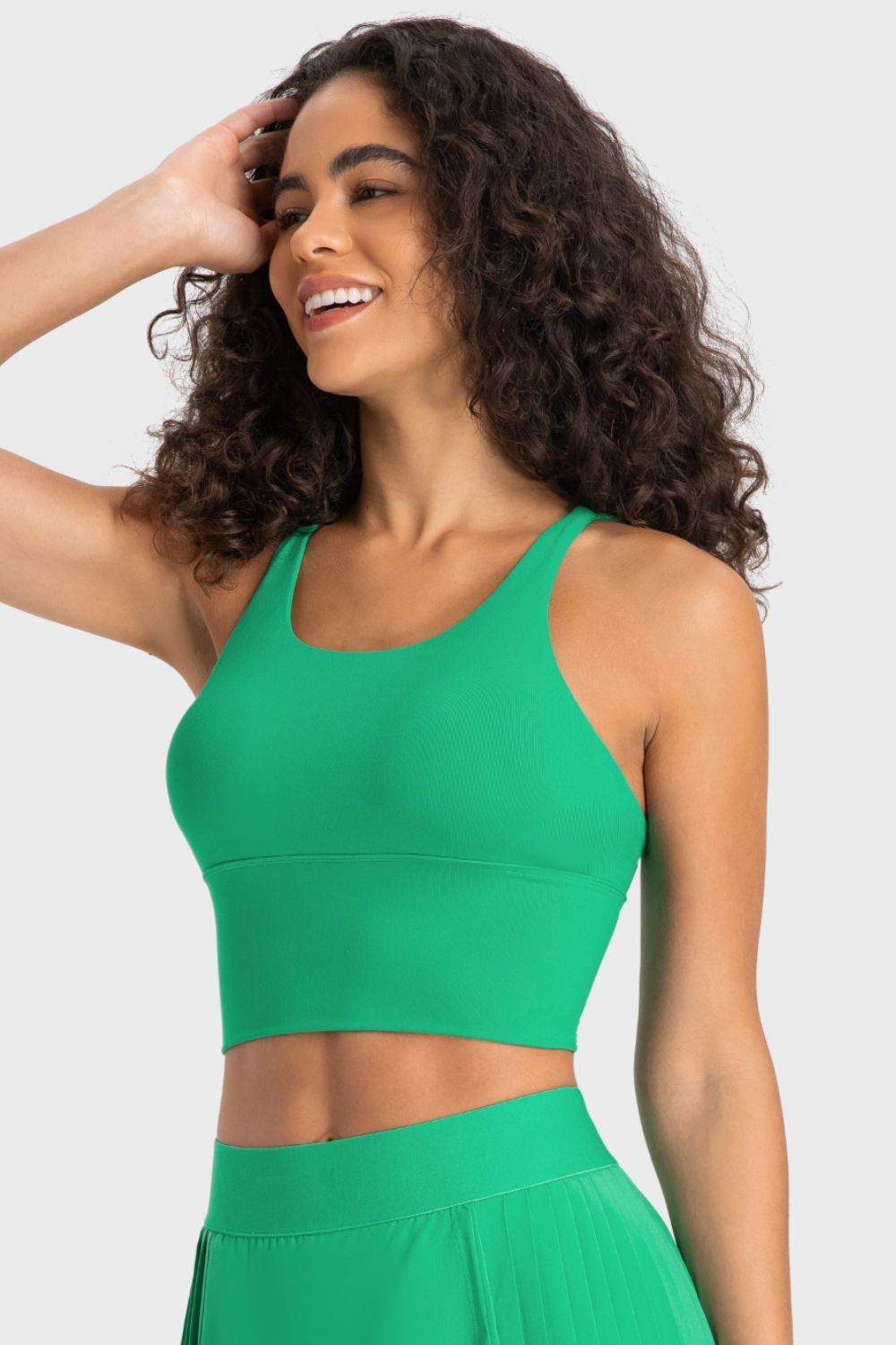 Honeybee Mumford's Crisscross Back Ladder Detail Sports Bra