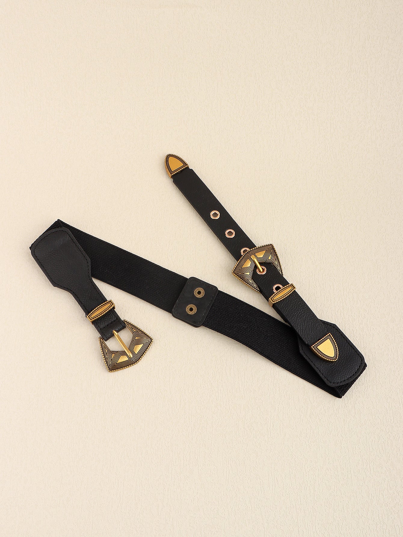 Honeybee Mumford's Double Buckle Leather Belt