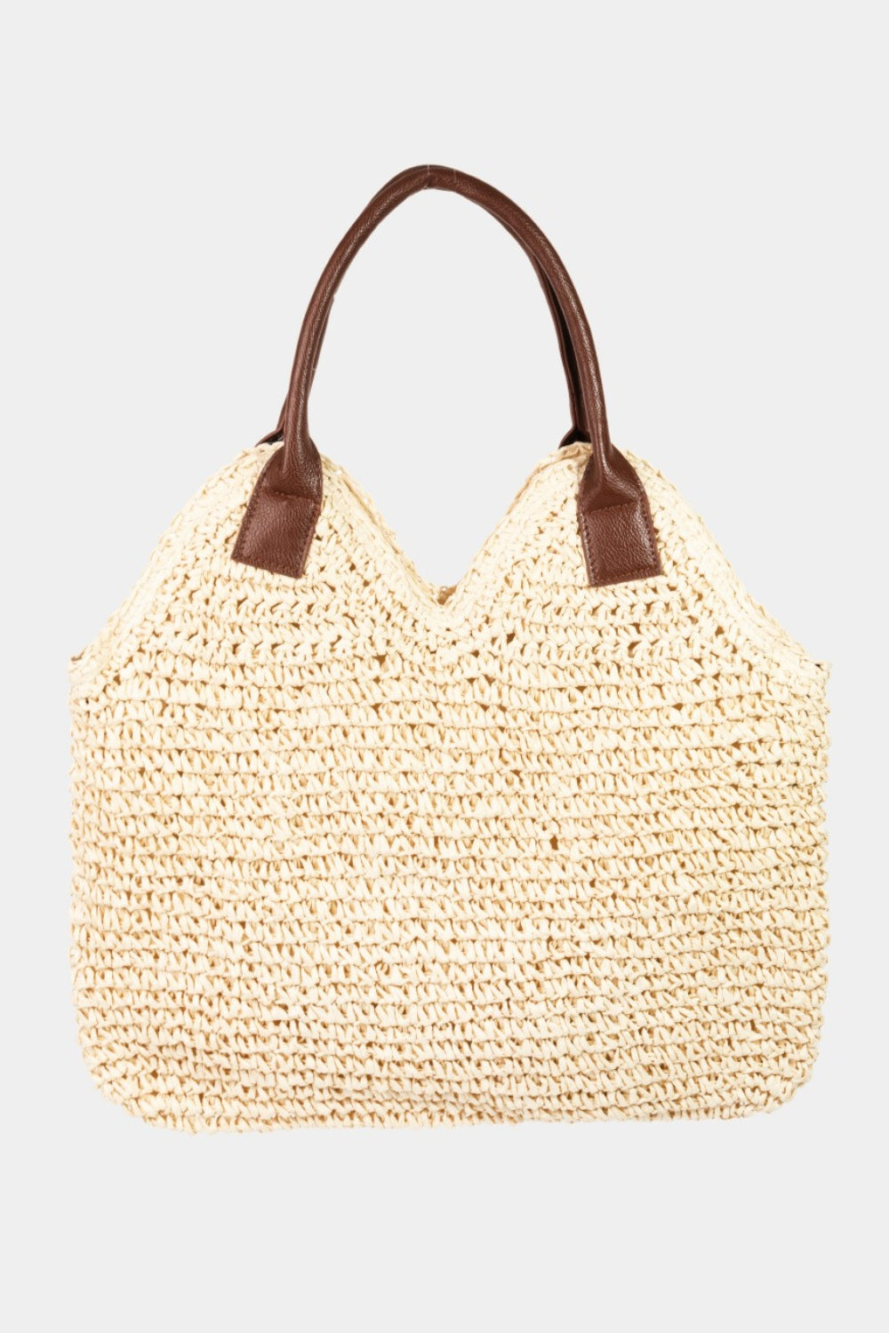 Honeybee Mumford's Straw Braided Faux Leather Strap Shoulder Bag