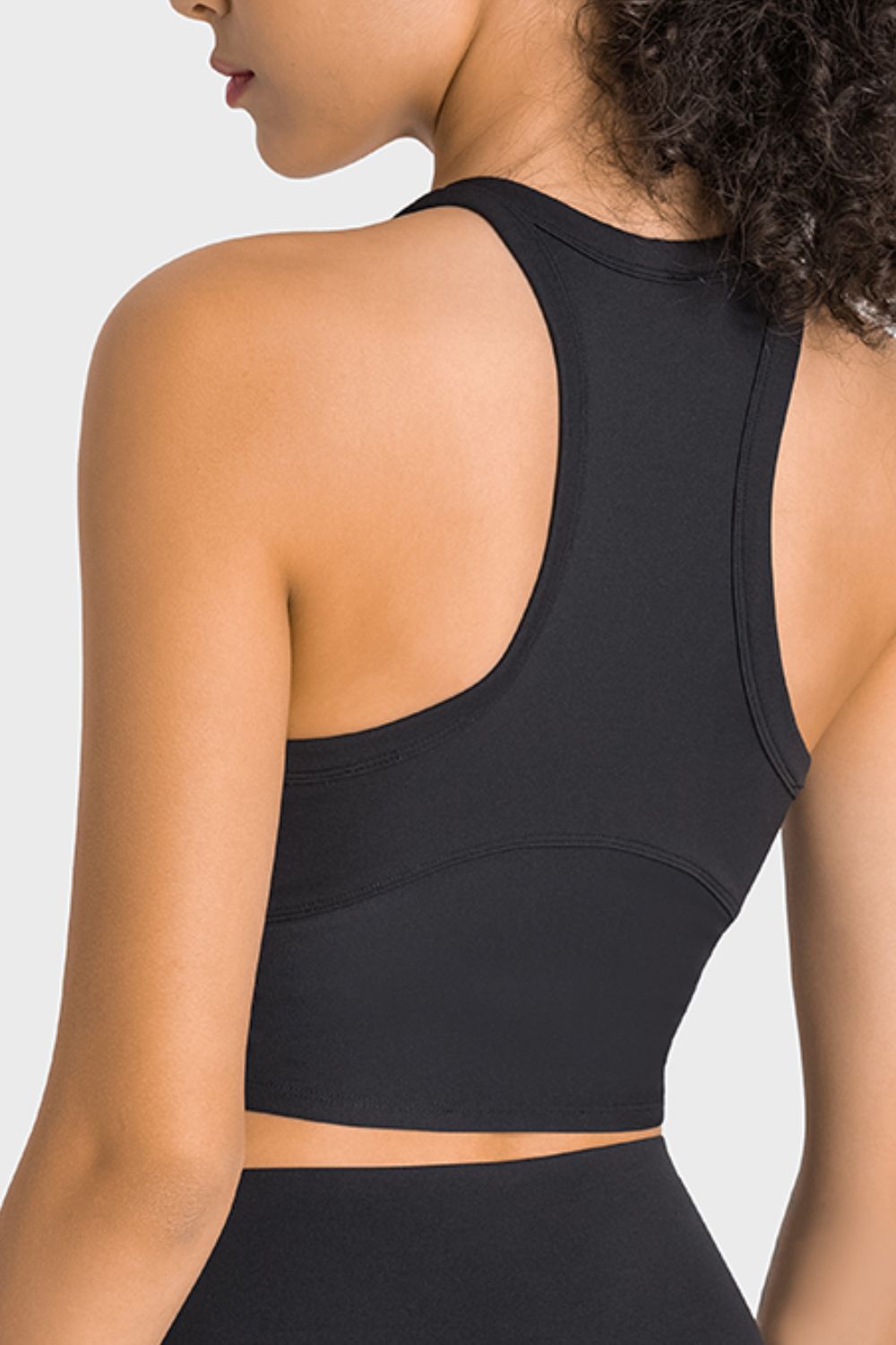 Honeybee Mumford's Racerback Cropped Sports Tank