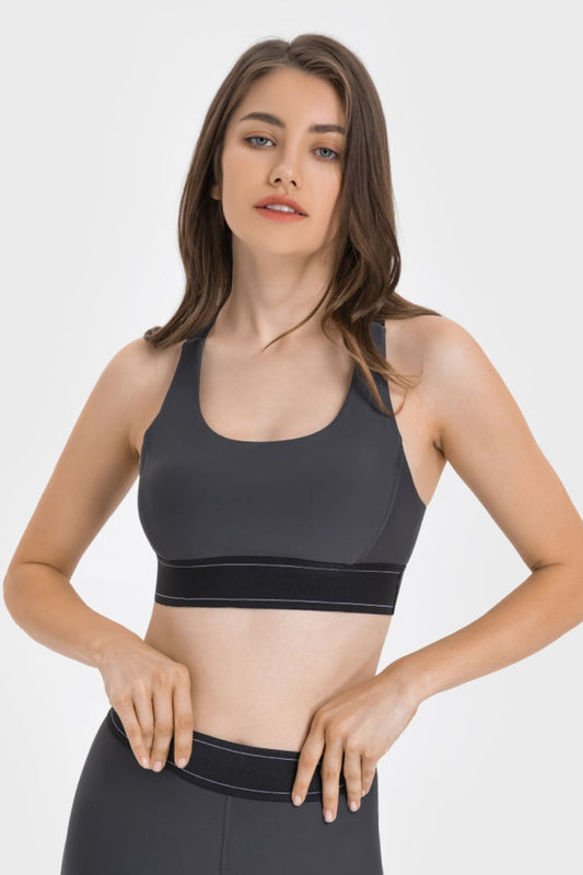 Honeybee Mumford's Contrast Sports Bra