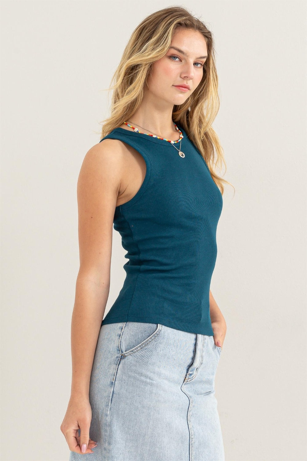 Honeybee Mumford's HYFVE Ribbed Round Neck Tank