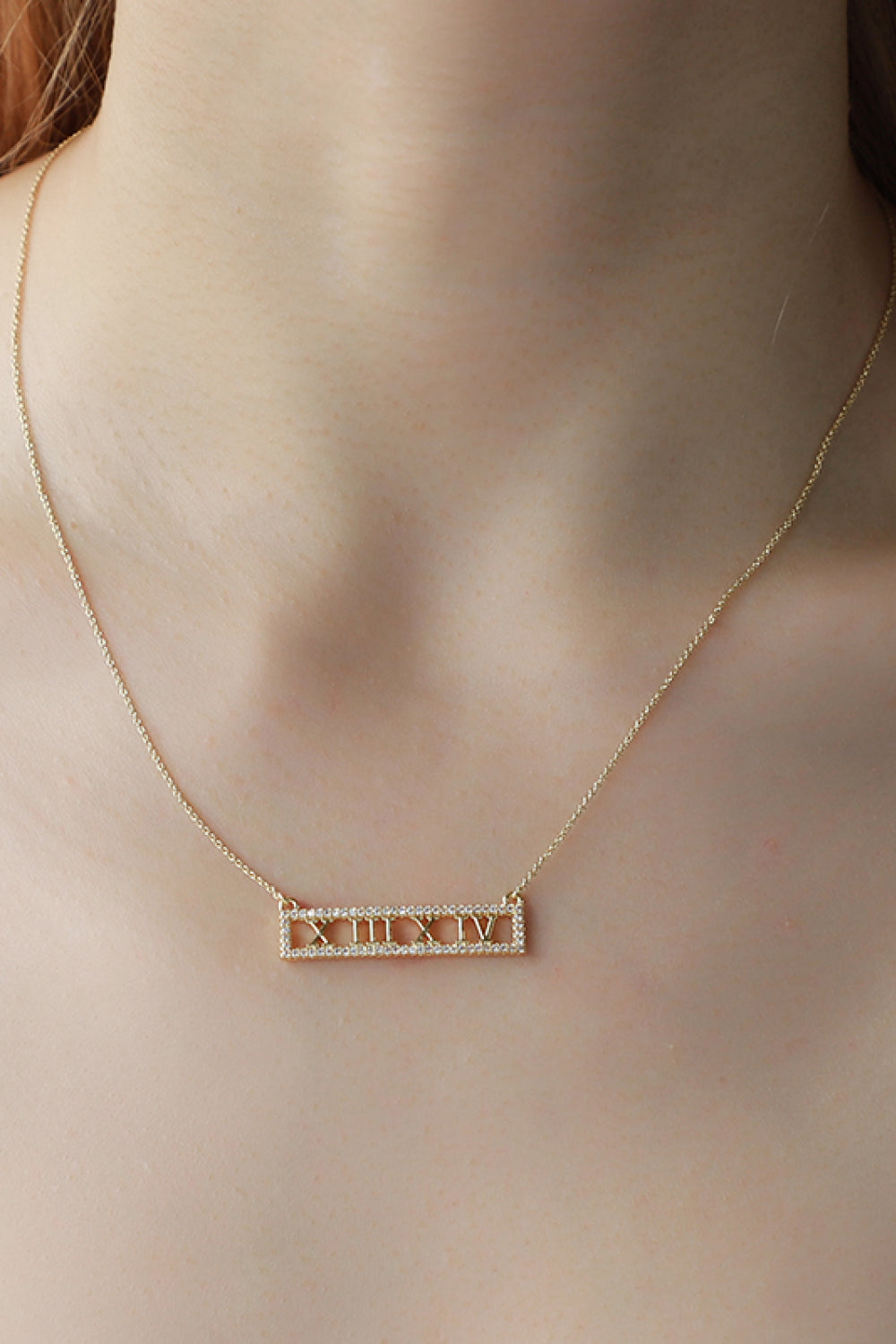 Honeybee Mumford's Bar Pendant Necklace