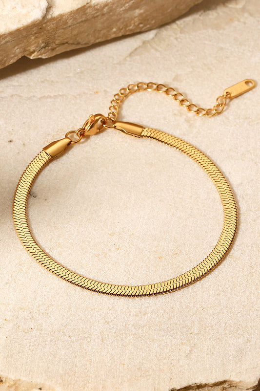 honeybee Mumford's Herringbone Chain Bracelet