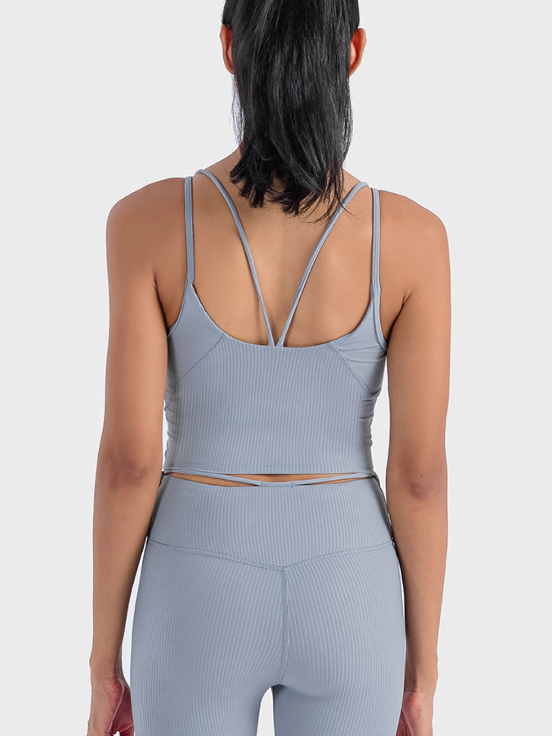 Honeybee Mumford's Double Strap Ribbed Sports Cami