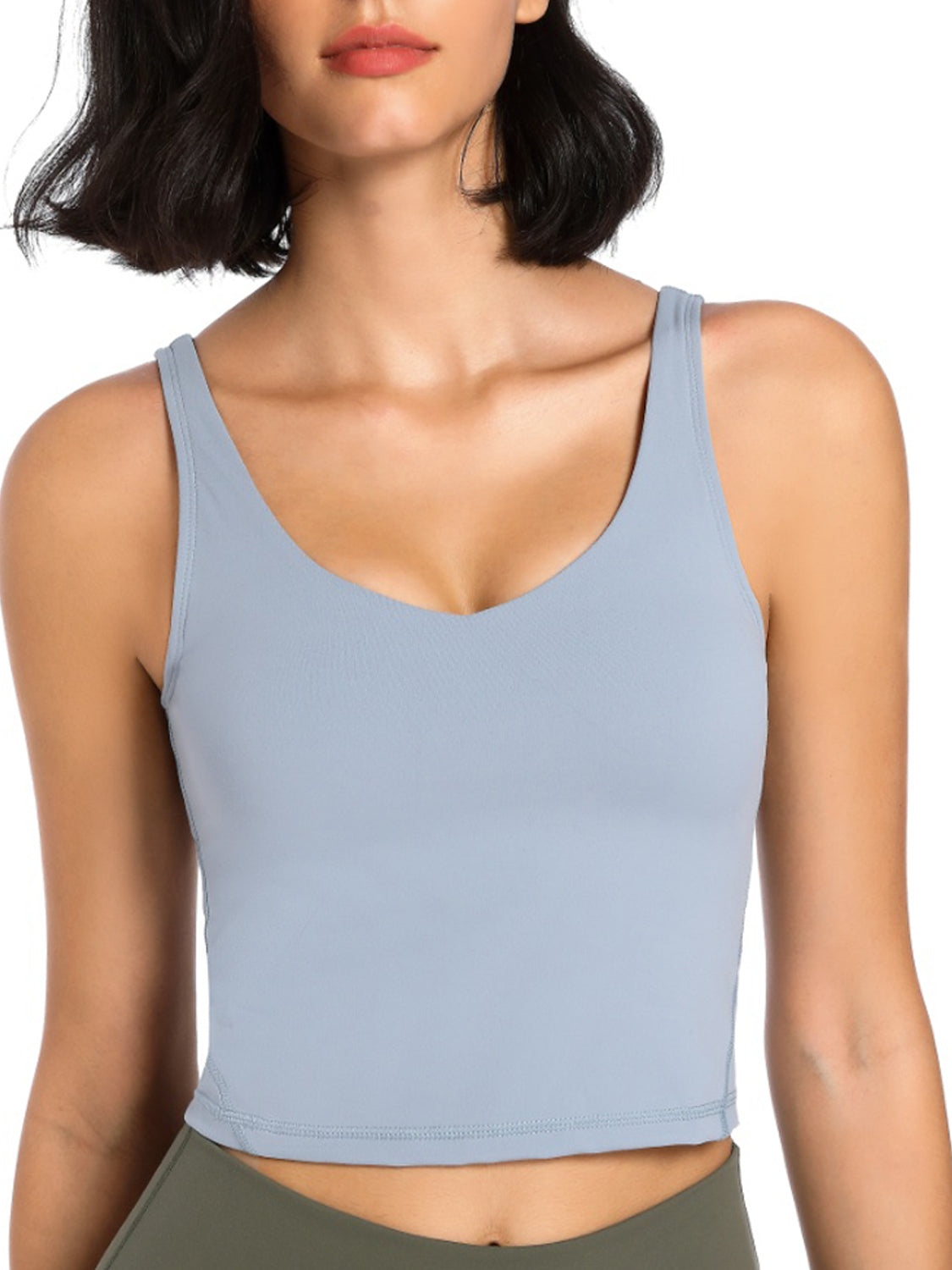 Honeybee Mumford's Scoop Neck Wide Strap Active Tank