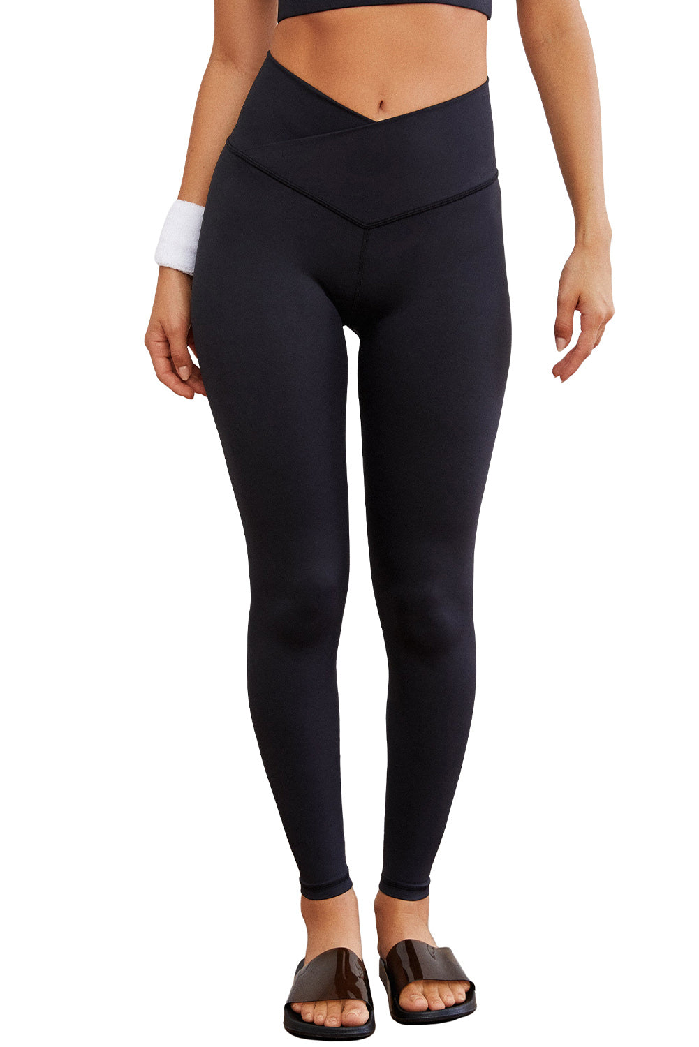 Honeybee Mumford's Black Arched Waist Seamless Active Leggings