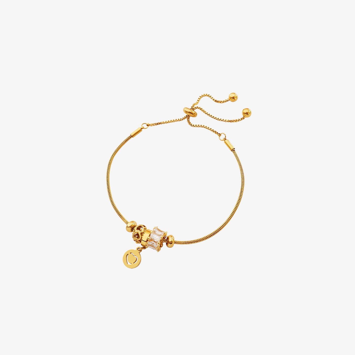 Honeybee Mumford's Heart Charm Bracelet