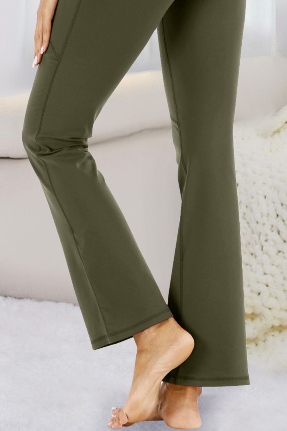 Honeybee Mumford's Pocketed High Waist Active Pants