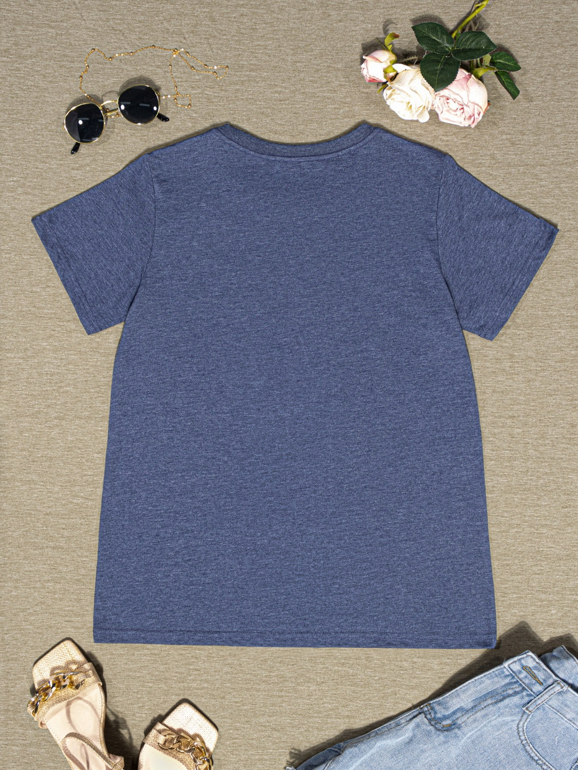 Honeybee Mumford's Round Neck Short Sleeve T-Shirt