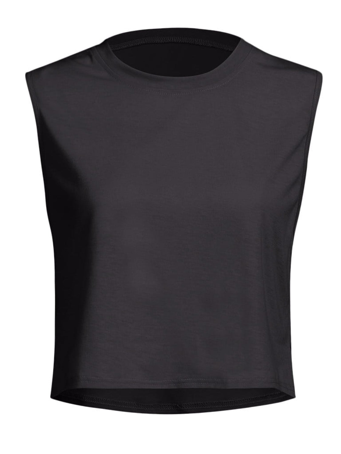 Honeybee Mumford's Round Neck Cropped Tank