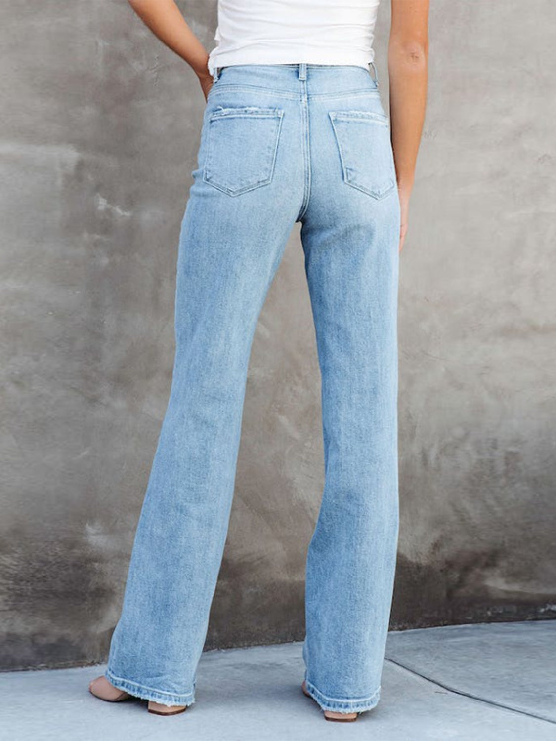 Honeybee Mumford's Washed Straight Leg Jeans