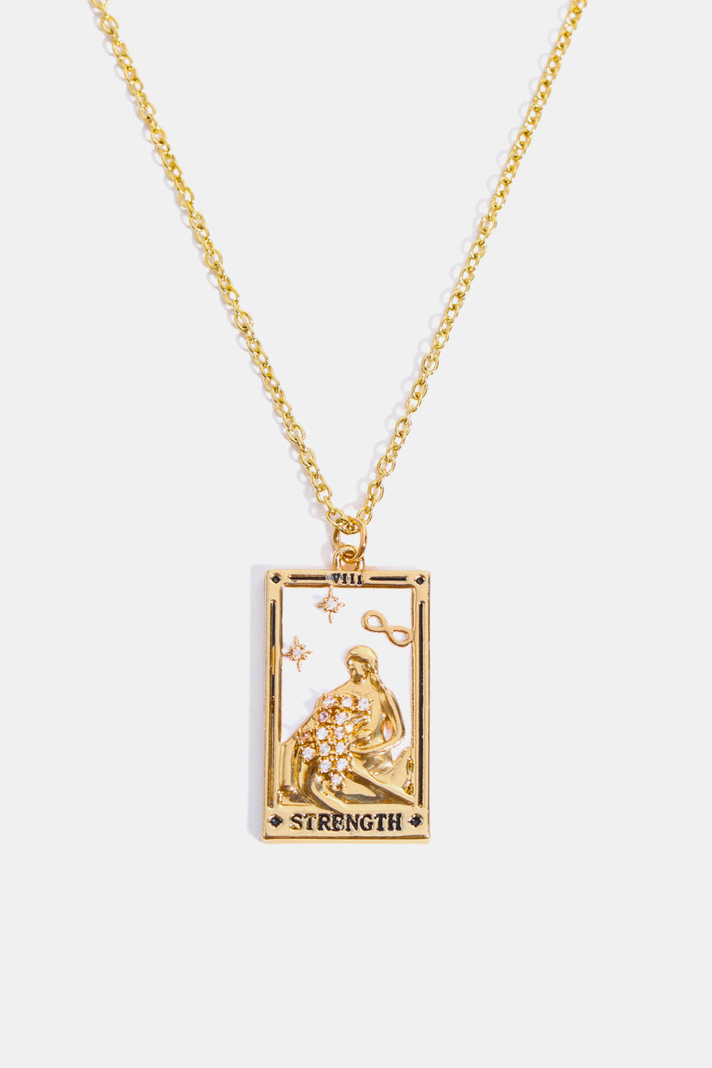 Honeybee Mumford's Tarot Card Pendant Necklace