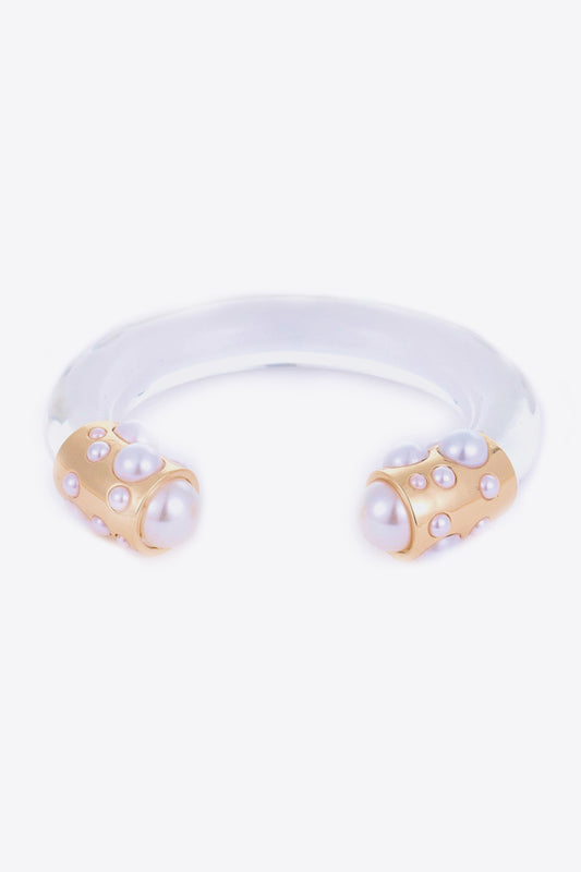 Honeybee Mumford's Pearl Open Bracelet