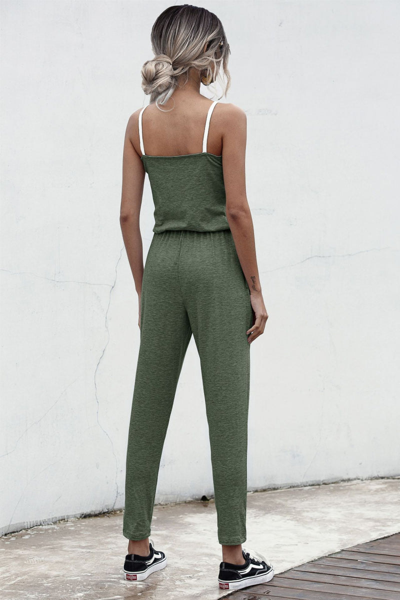 Honeybee Mumford's Contrast binding Cami Jumpsuit