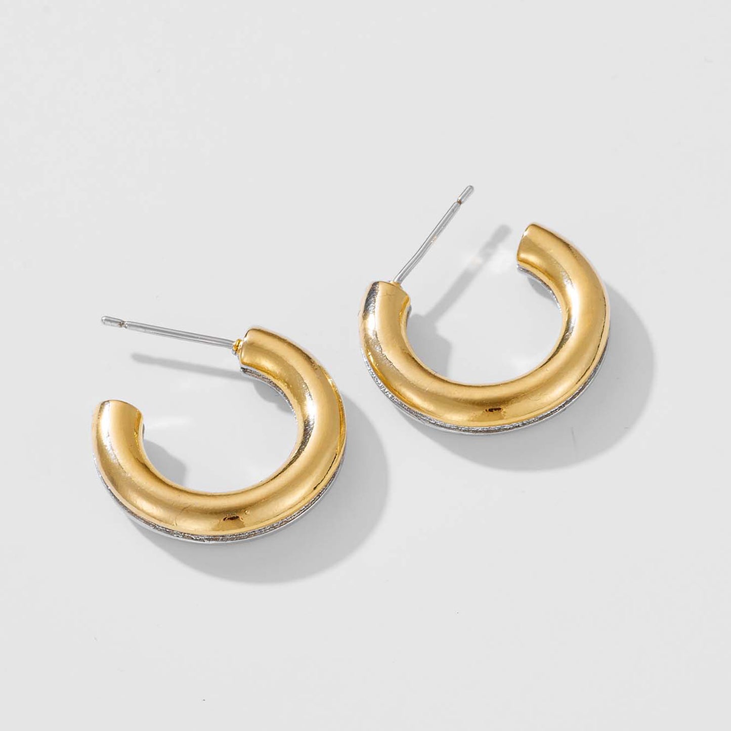 honeybee Mumford's Sterling Silver C-Hoop Earrings