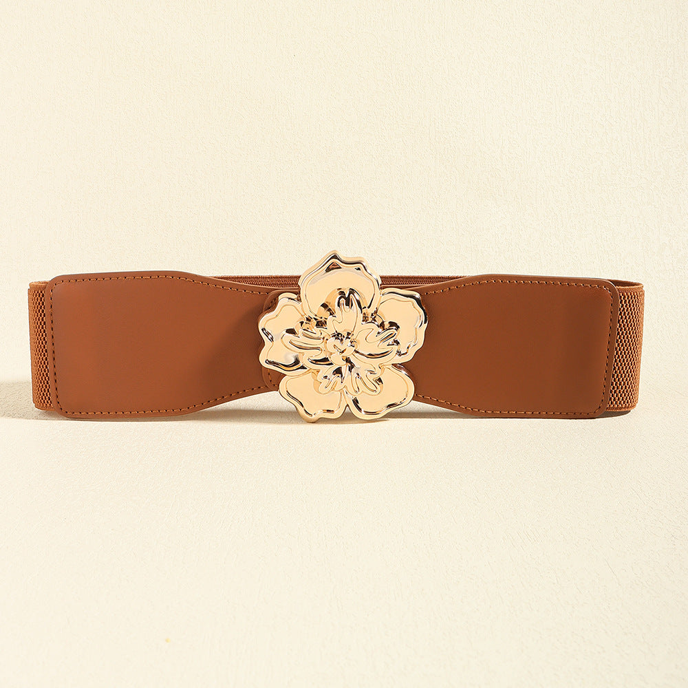 Honeybee Mumford's Flower Buckle Elastic Belt