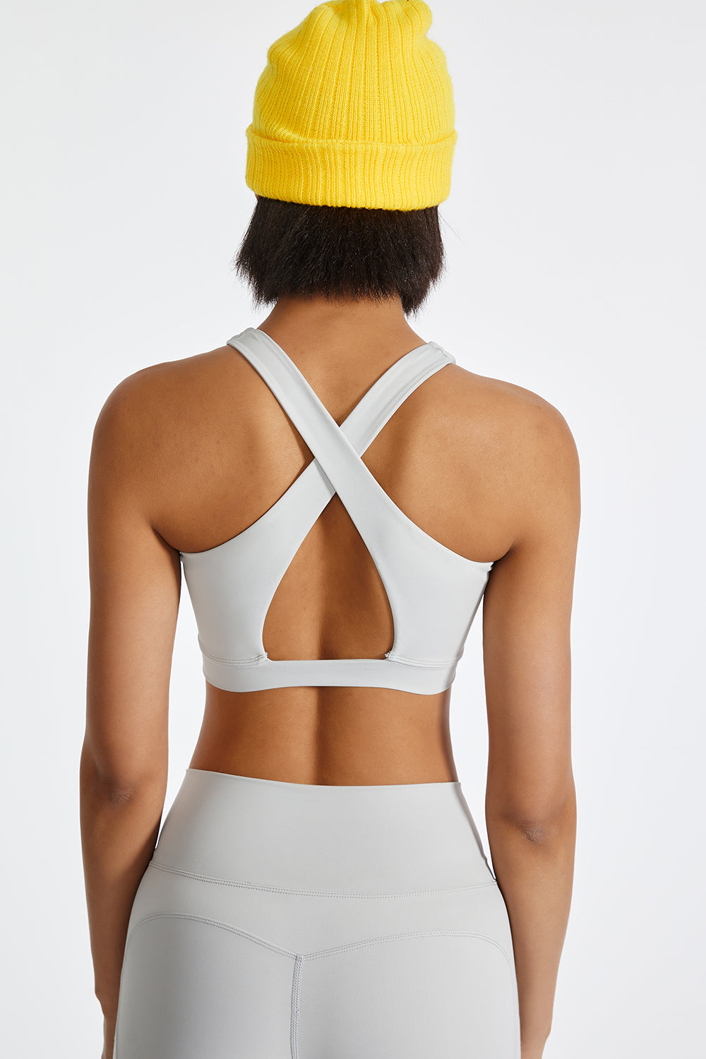 Honeybee Mumford's Ruched Crisscross Active Tank