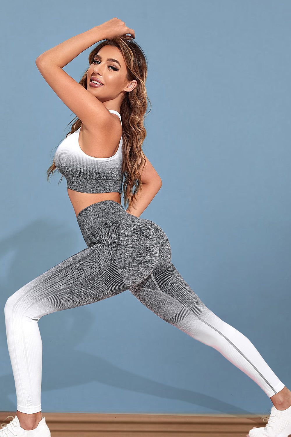 Honeybee Mumford's Gradient Sports Tank and Leggings Set