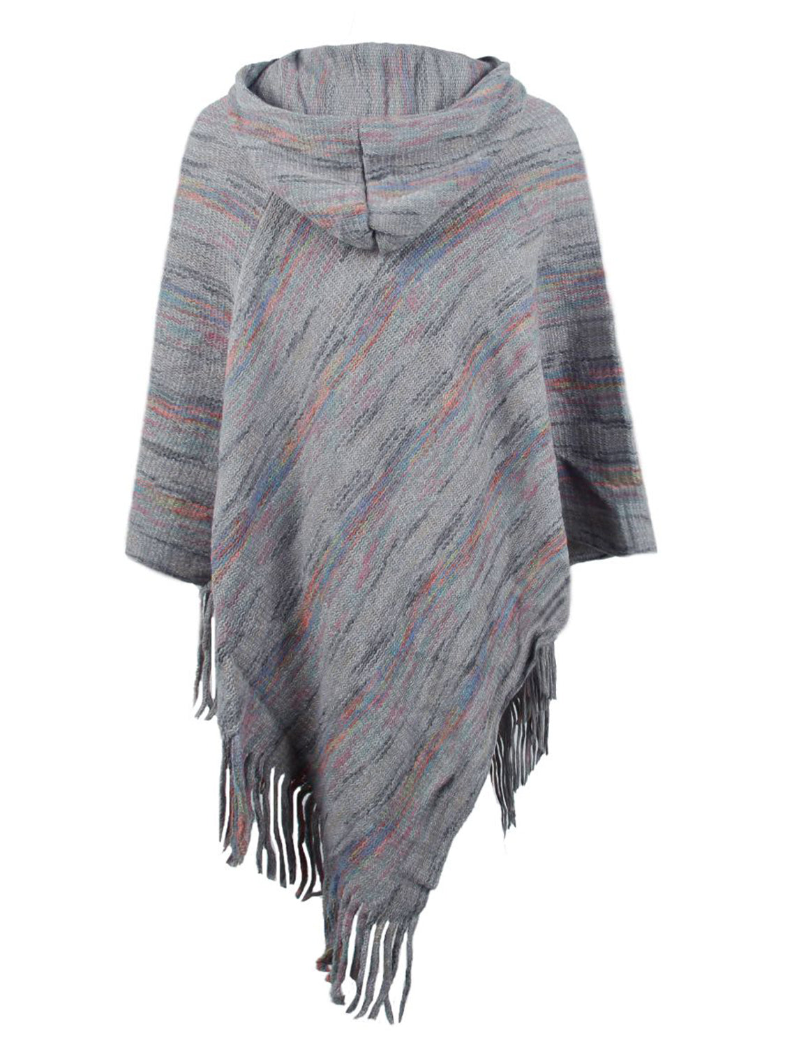 Honeybee Mumford's Fringe Hem Hooded Poncho