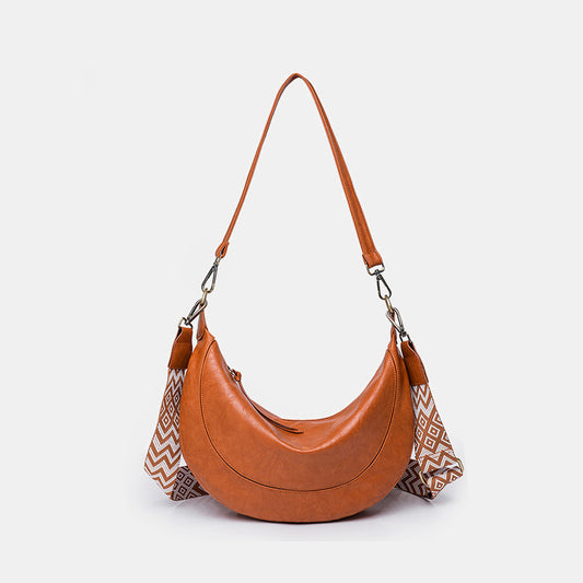 Honeybee Mumford's Leather Crossbody Bag