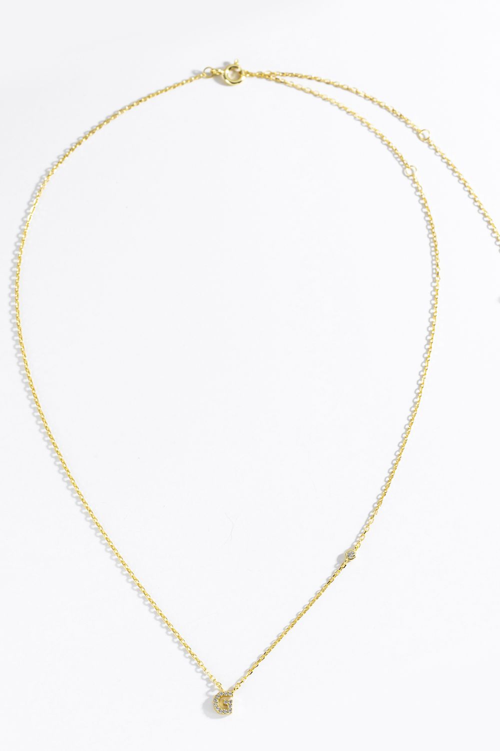 Honeybee Mumford's G To K Sterling Silver Necklace