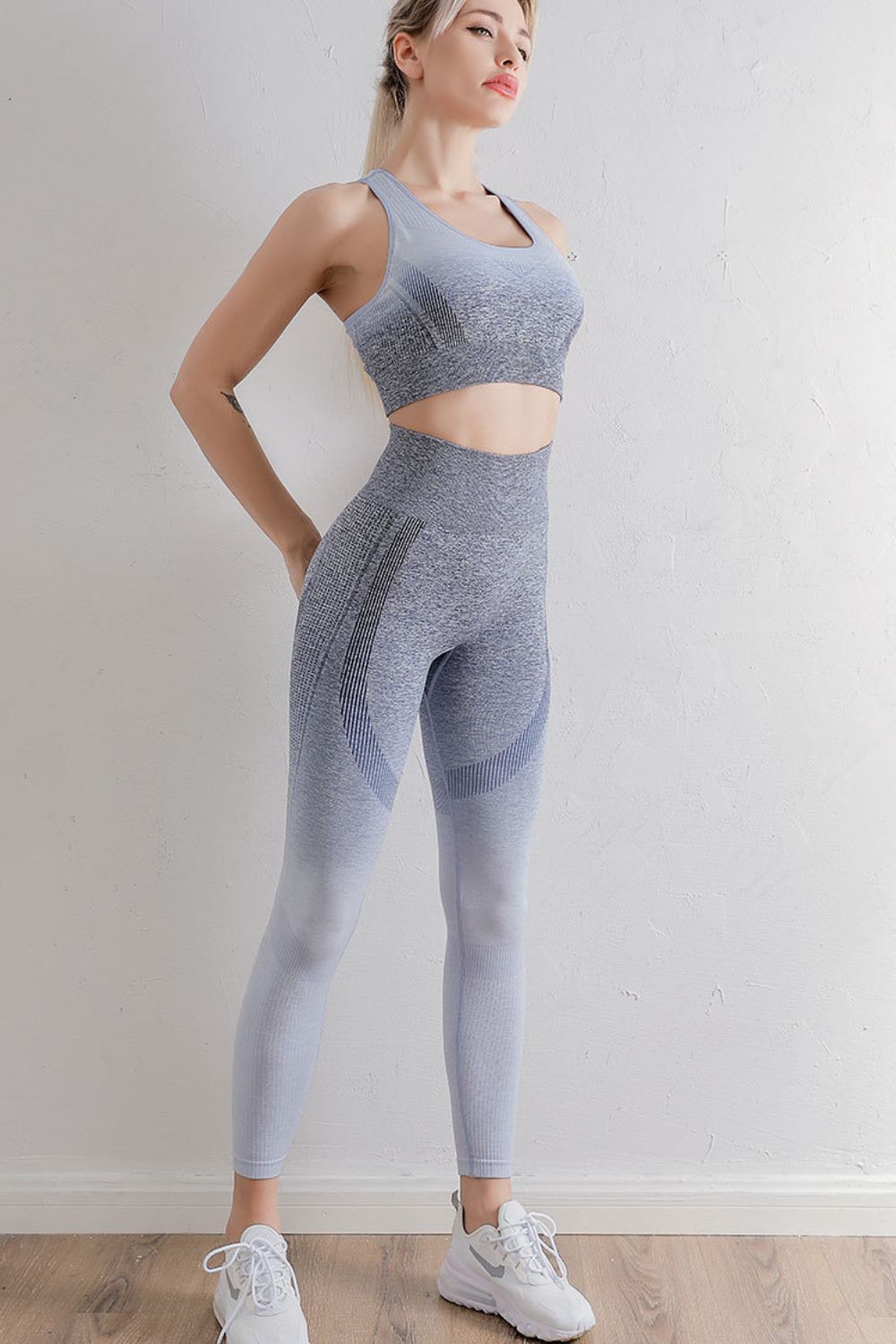 Honeybee Mumford's Gradient Sports Bra and Leggings Set