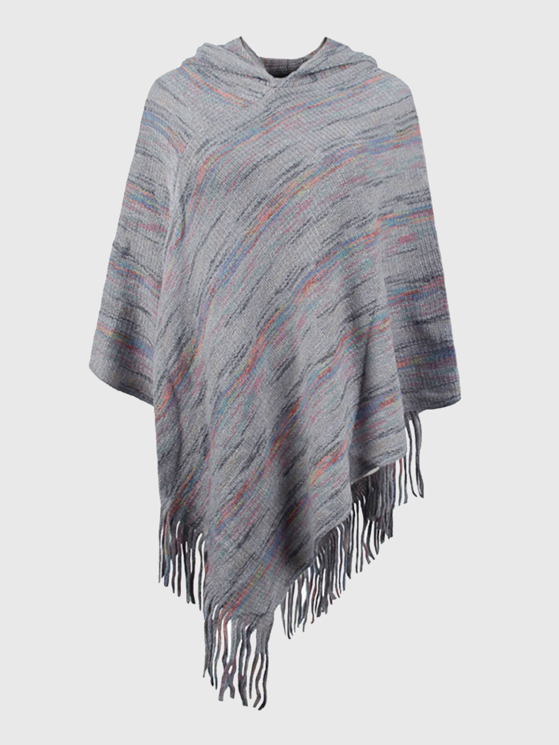 Honeybee Mumford's Fringe Hem Hooded Poncho