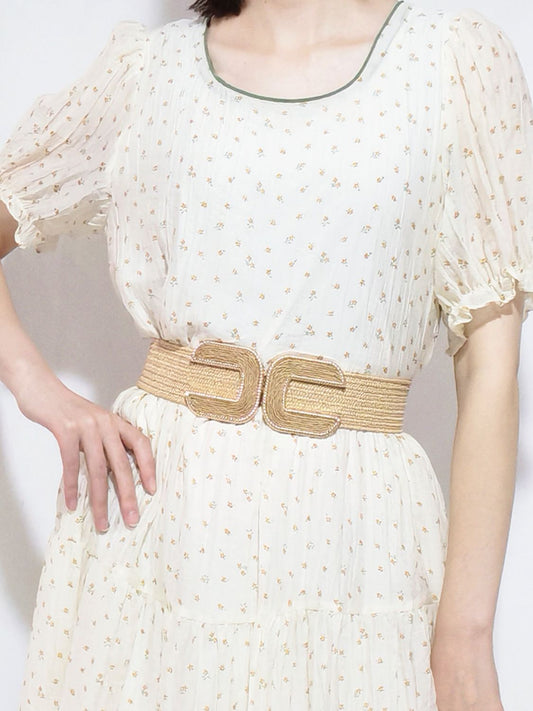 Honeybee Mumford's Wide Braid Belt