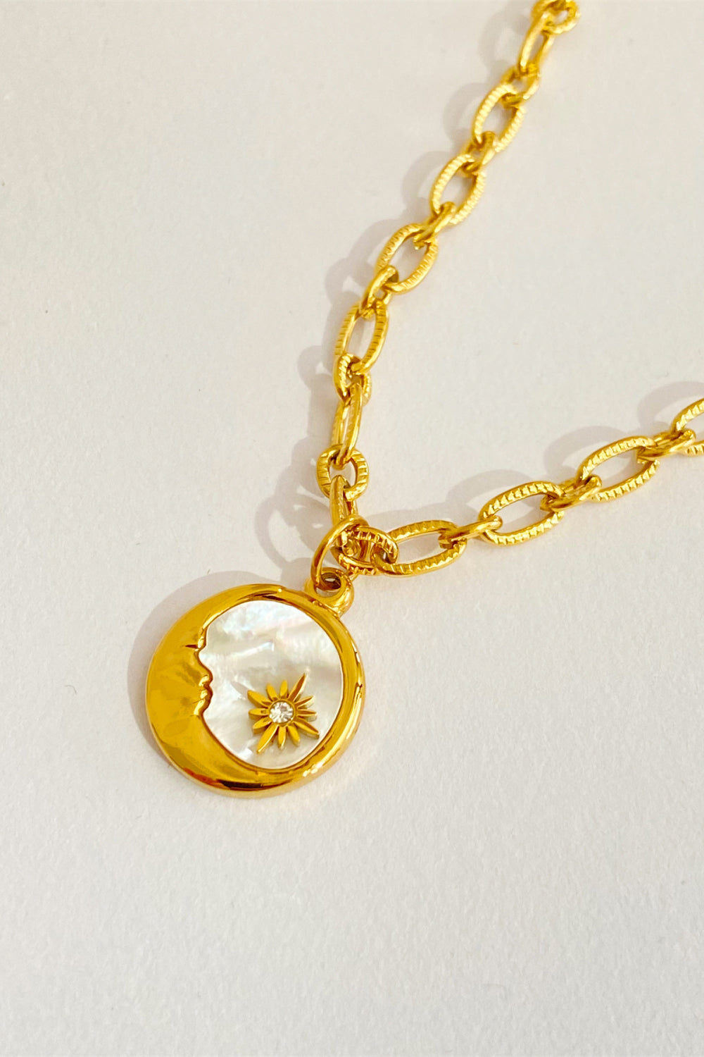 Honeybee Mumford's Round Pendant Necklace