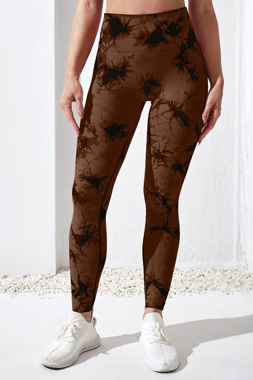 Honeybee Mumford's Printed High Waist Active Pants