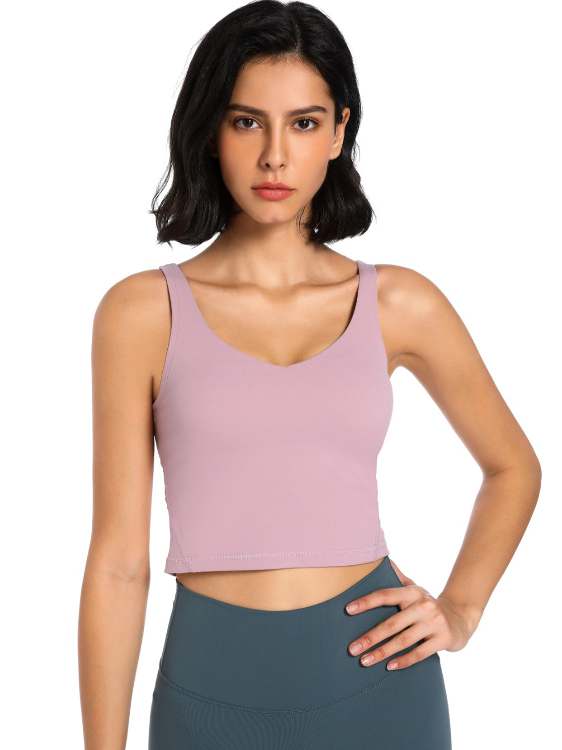 Honeybee Mumford's Scoop Neck Wide Strap Active Tank