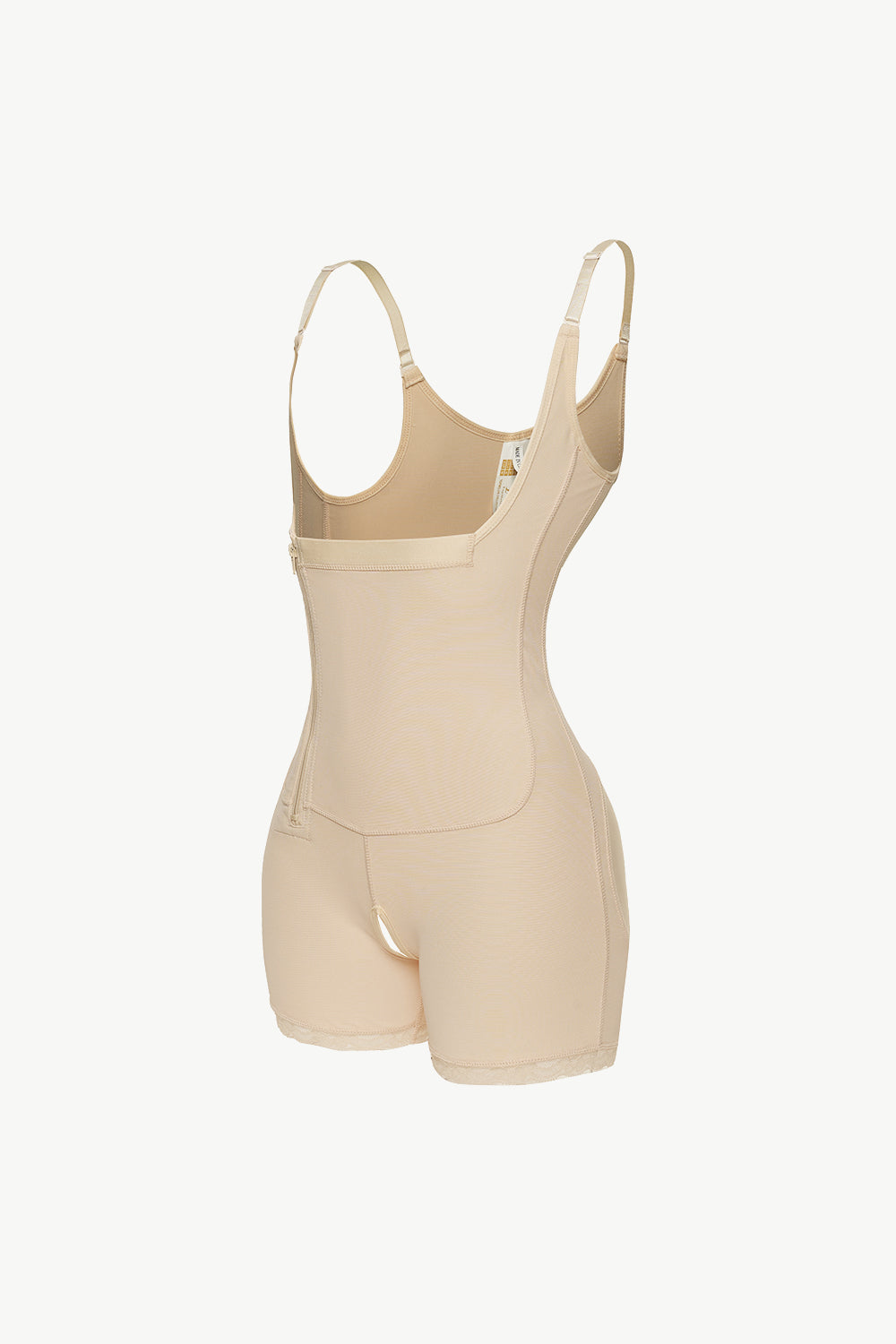 Honeybee Mumford's Full Size Side Zipper Under-Bust Shaping Bodysuit