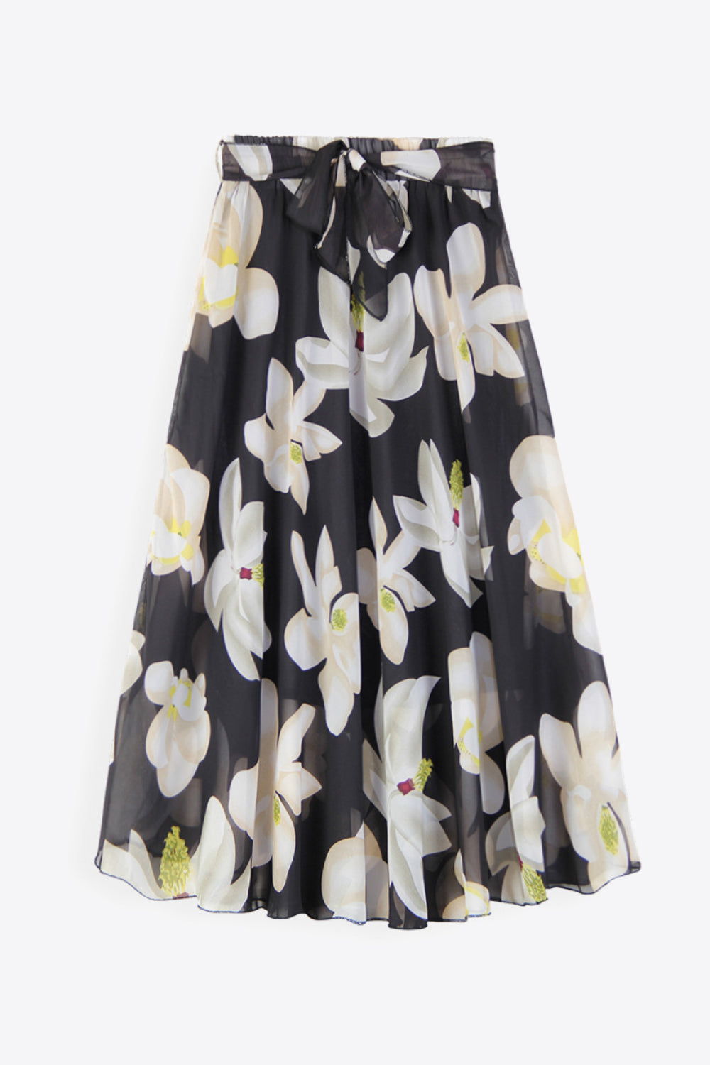 Honeybee Mumford's Full Size Floral Tie-Waist Skirt