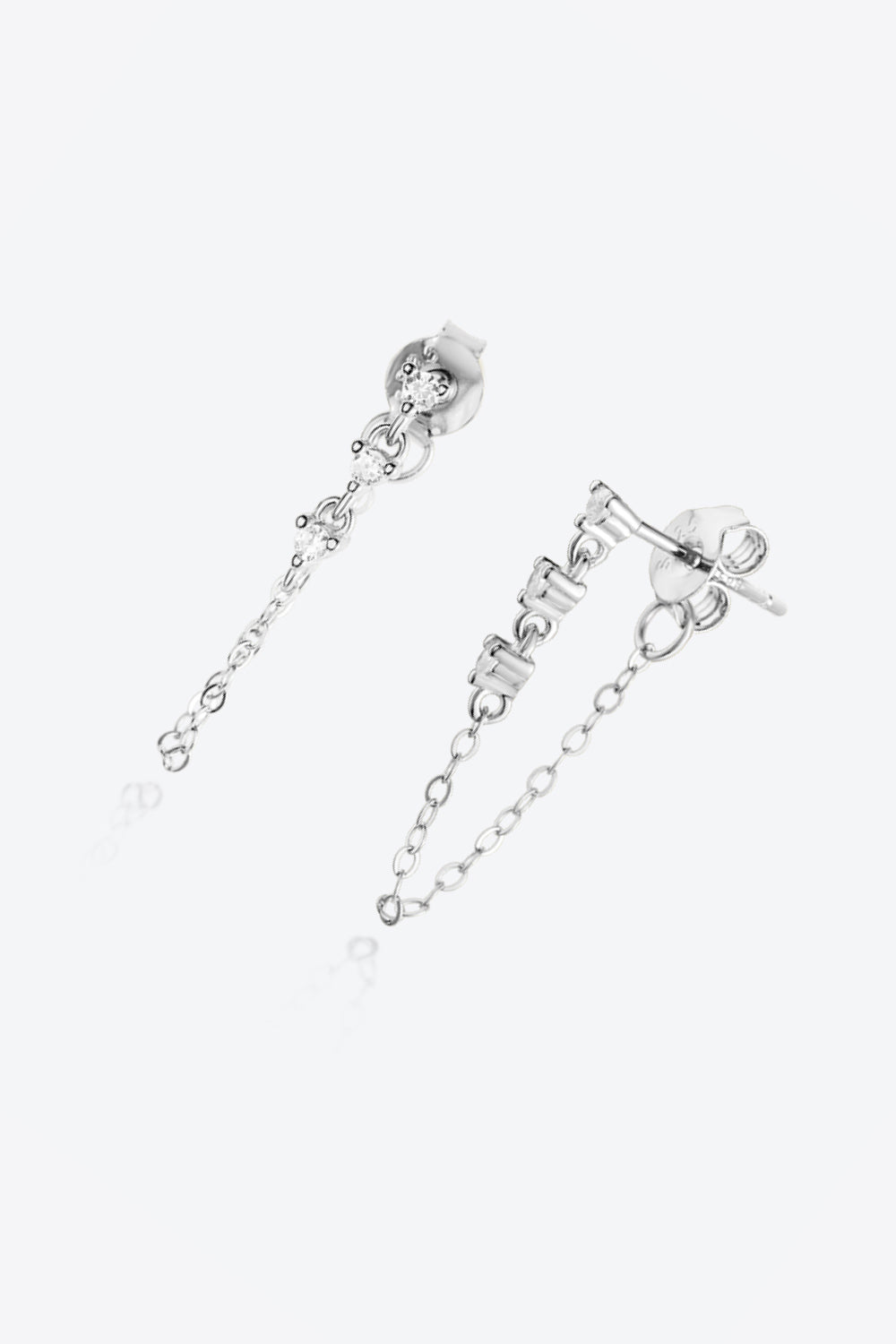 honeybee Mumford's Sterling Silver Chain Earrings