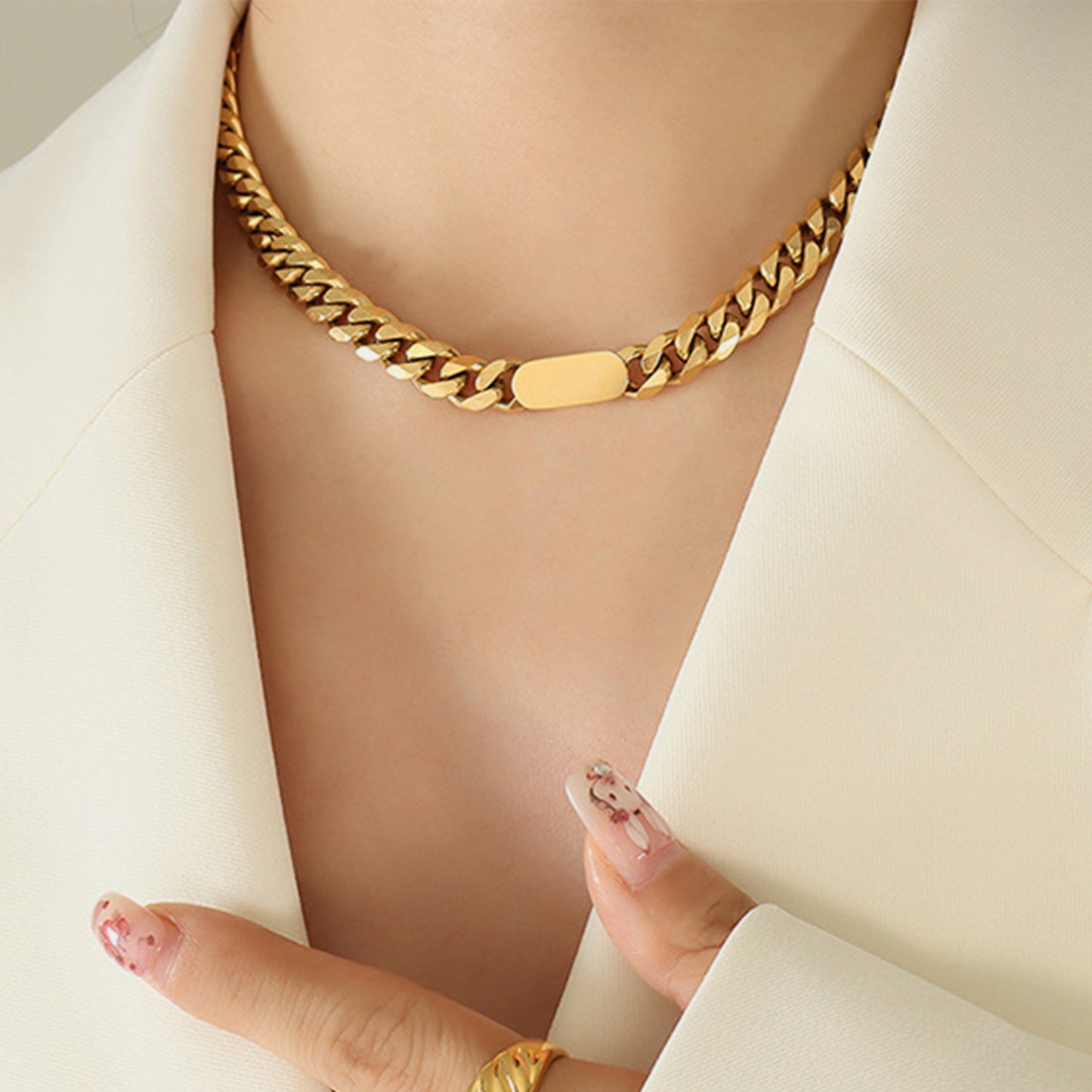 honeybee Mumford's 18K Gold-Plated Chain Necklace