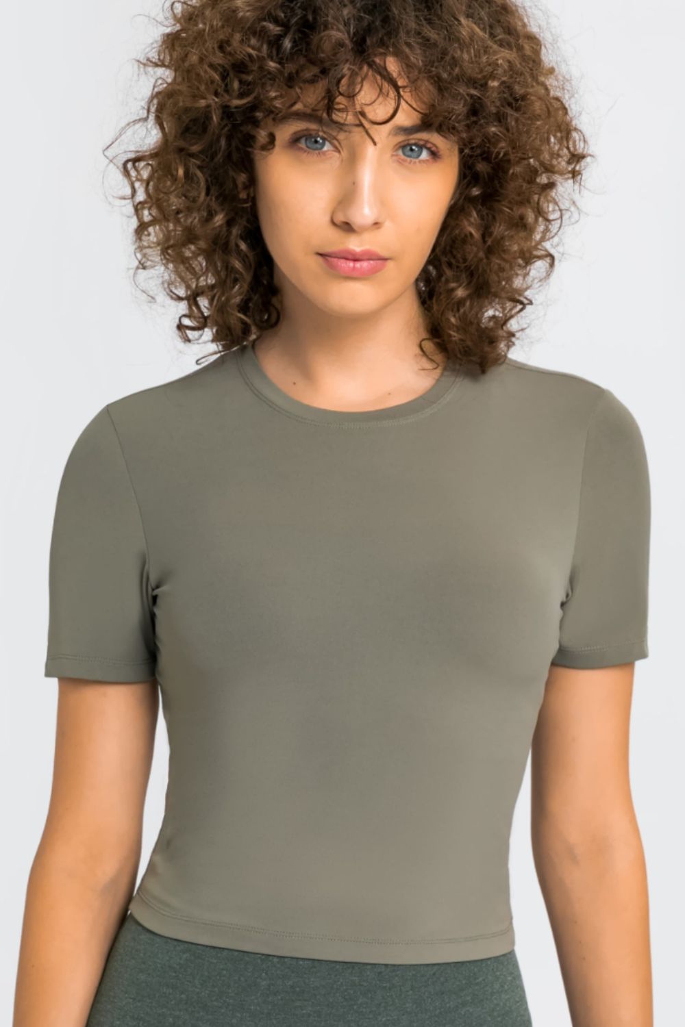 Honeybee Mumford's Round Neck Short Sleeve Yoga Tee