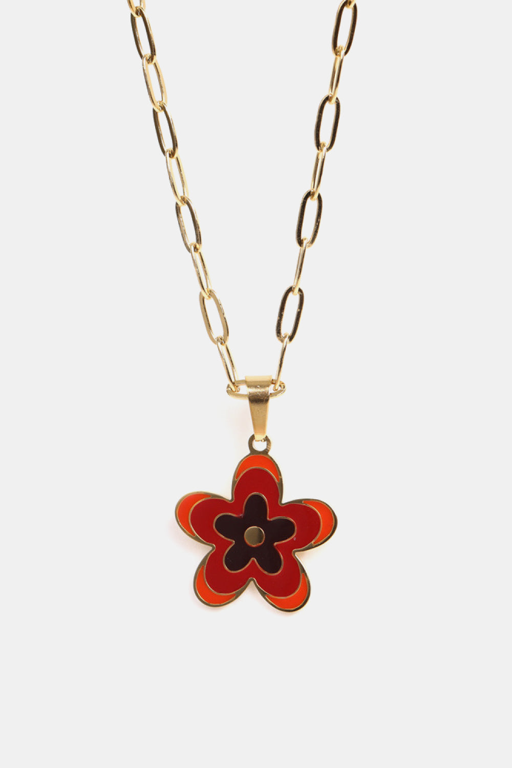 honeybee Mumford's Flower Pendant Necklace