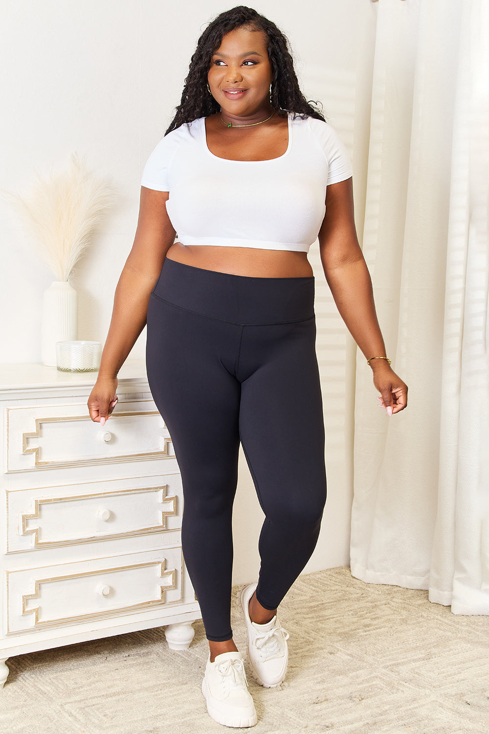 Honeybee Mumford's Wide Waistband Sports Leggings