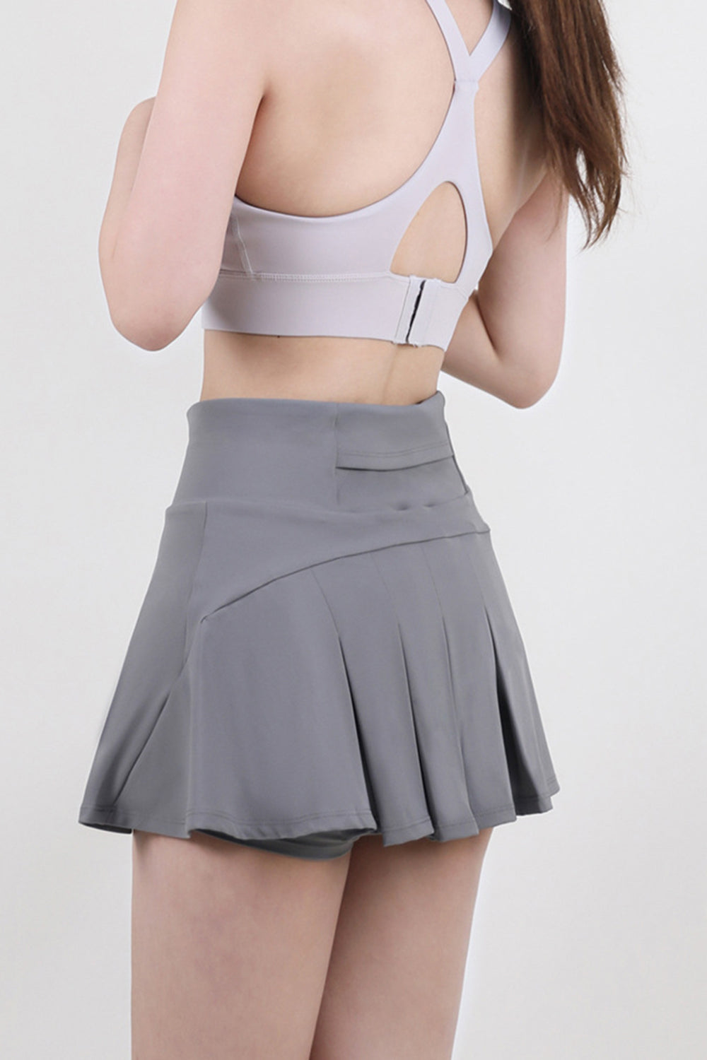 Honeybee Mumford's High Waist Pleated Active Skirt