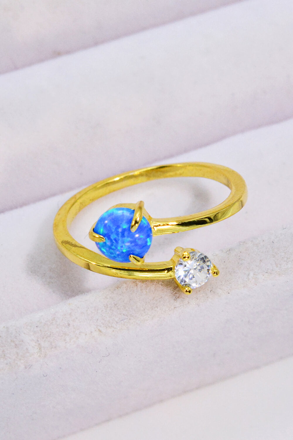 Honeybee Mumford's Opal and Open Ring